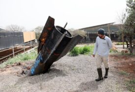 Krhotine iranske rakete pogodile izraelsku zračnu bazu