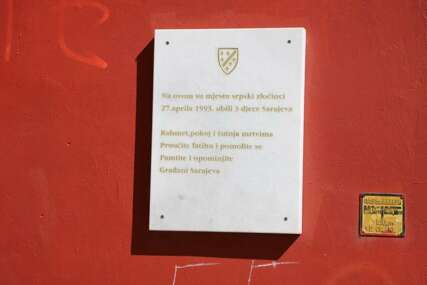 Odata počast dječacima koji su 1993. ubijeni u Jukićevoj ulici u Sarajevu