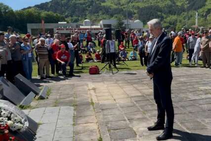Kovačević u Jablanici: Za BiH se navija uz antifašističku zastavu sa ljiljanima