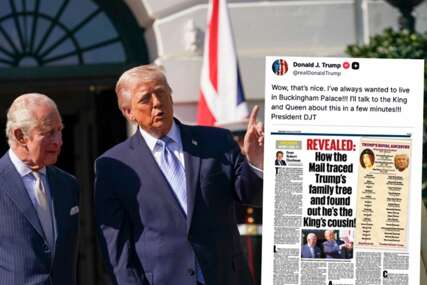 Trump: Charles i ja smo rođaci. Uvijek sam htio živjeti u Buckingamskoj palači!!!