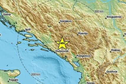 Potres magnitude 3,2 zatresao istočnu Hercegovinu