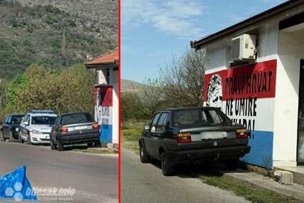 Mural Slobodanu Praljku ostao na zidu u Mostaru, mještani spriječili njegovo uklanjanje