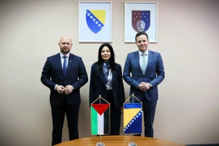Okerić i Uk primili ambasadoricu Abu Laban - Institucionalna podrška narodu Palestine