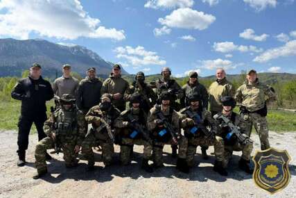 Uspješno okončan zajednički taktički trening specijalne policije iz FBiH i Slovačke
