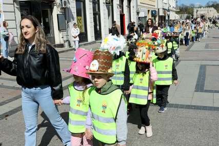 U Nišu održana "Šeširijada", proljetni karneval dječjih šešira