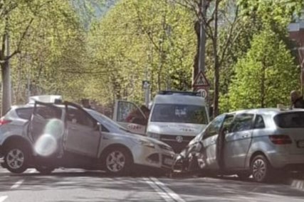 Teška nesreća u Sarajevu, povrijeđene tri osobe