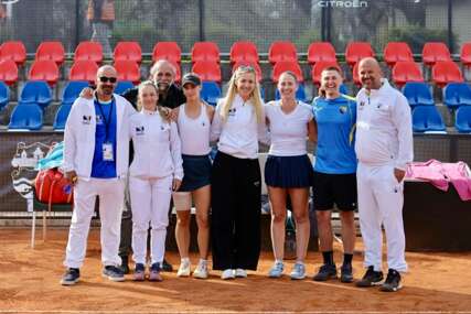 Teniserke Bosne i Hercegovine savladale Austrije i došle do prve pobjede na Billie Jean King Kupu