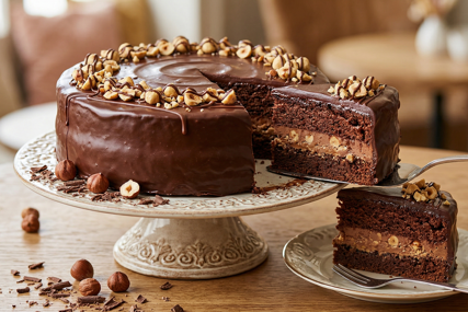 Torta koja osvaja sve: Čokoladna čarolija s lješnjacima