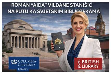 Roman "Aida" Vildane Stanišić na putu ka svjetskim bibliotekama