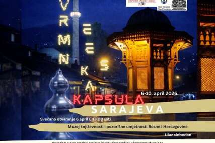 Jedinstven kulturni projekt 'Vremenska kapsula Sarajeva' za Dan grada Sarajeva