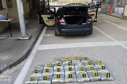 Velika zapljena na granici sa BiH: Pao sa 25 kilograma marihuane
