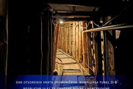 Sutra Dan otvorenih vrata Spomeničkog kompleksa Tunel D-B, ulaz besplatan za građane