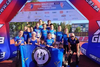 Mladi atletičari Bihaća osvojili četiri medalje na međunarodnom mitingu u Banjoj Luci