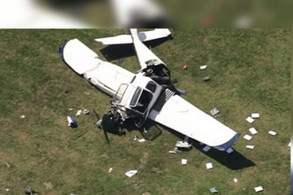 Srušio se mali avion, pilot preživio