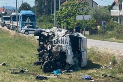 Teška nesreća kod Čitluka: Tri osobe završile u bolnici nakon sudara Audija i Mercedesa