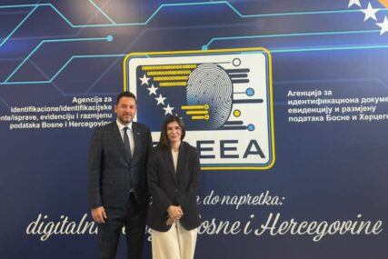 Sabina Ćudić posjetila IDDEEA-u: Fokus na sigurnosnim standardima i unapređenju izbornih procesa