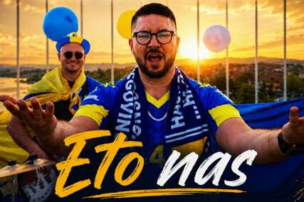 VIDEO Mensur Salkić snimio novu navijačku pjesmu "Jusufe, eto nas"
