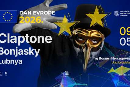 Koncert na otvorenom Garden of Youth povodom Dana Evrope odgađa se za sutra
