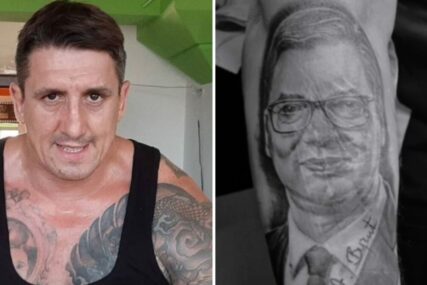 Kristijan Golubović šokirao javnost: Istetovirao lik Aleksandra Vučića