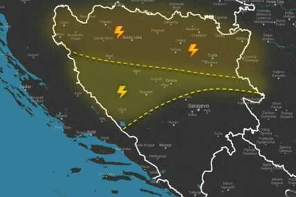 Meteorolozi najavili padavine i nagli pad temperature širom BiH