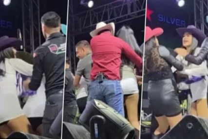 (VIDEO) Koncert prekinut zbog haosa na sceni: Plesačice se potukle pred publikom
