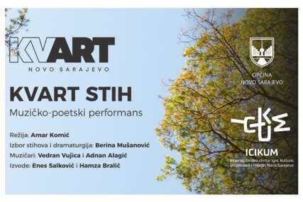 Ne propustite muzičko-poetski performans "KVart stih"