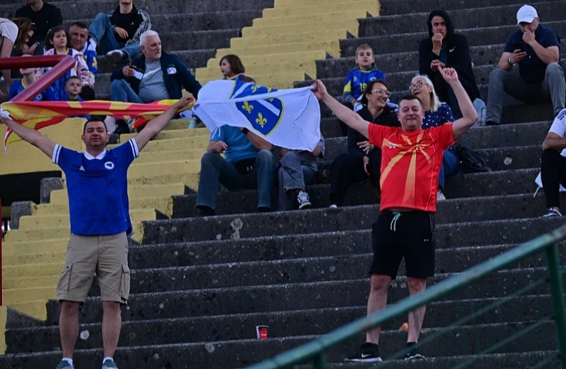 FOTO: ФУДБАЛСКА РЕПРЕЗЕНТАЦИЈА НА МАКЕДОНИЈА