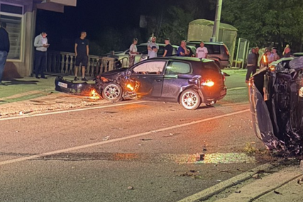 Teška saobraćajna nesreća kod Jablanice, tri osobe prevezene u bolnicu u Mostaru