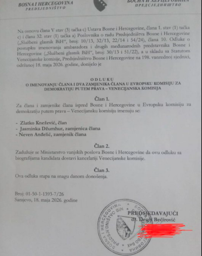 FOTO: SLOBODNA BOSNA
