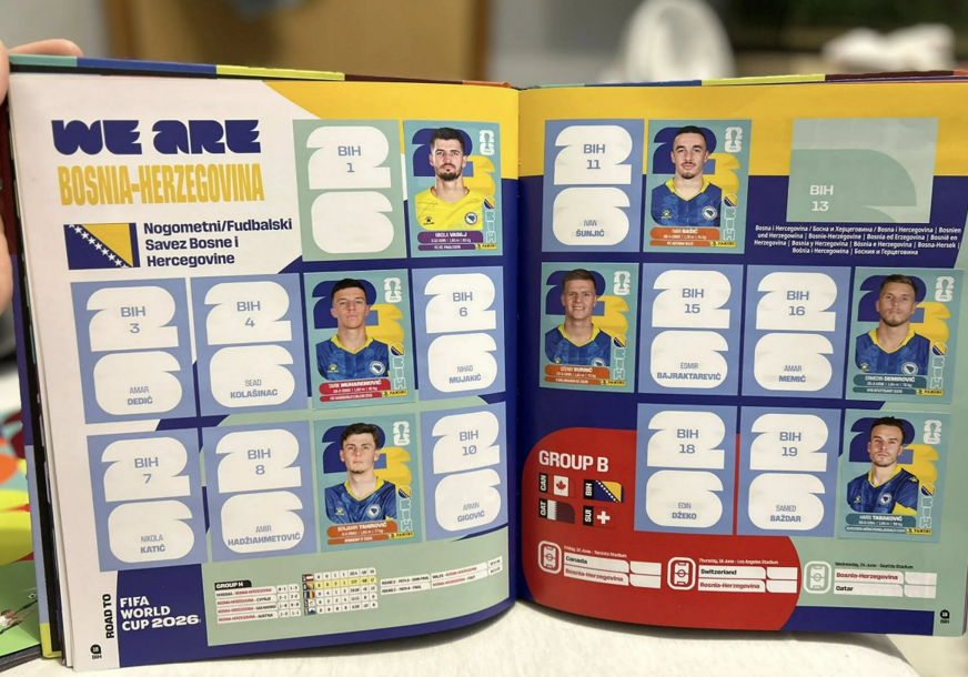 FOTO: FB/ PANINI KOLEKCIONARI BOSNA I HERCEGOVINA