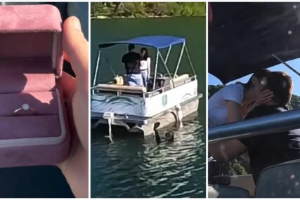 Romantična drama na Plivskom jezeru: Prsten pao u vodu, ali prosidba ipak uspjela