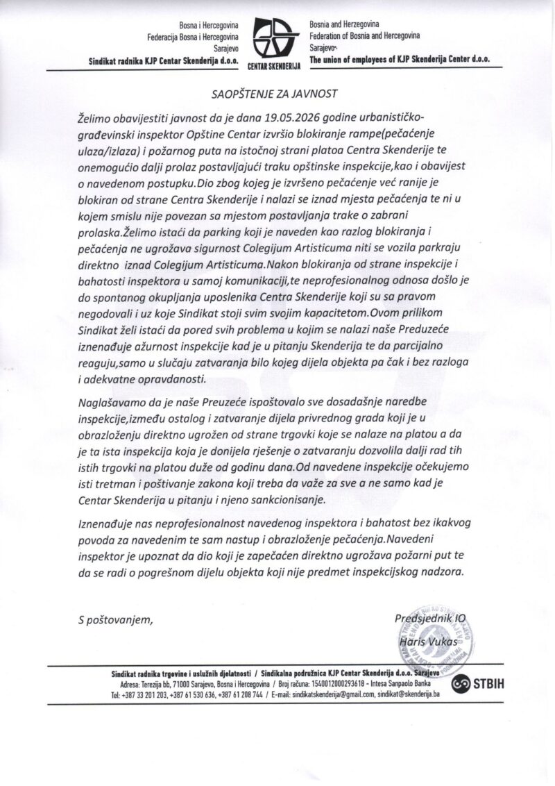 FOTO: USTUPLJENO BOSNAINFO