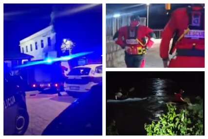 Žene bile zaglavljene u poplavljenoj pećini u Mostaru, spasioci ih izvukli