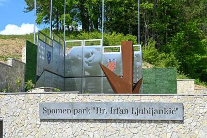 Završeni radovi na Spomen-parku "dr. Irfan Ljubijankić" u Slunju