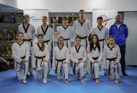 Seniorska taekwondo reprezentacija spremna za Evropsko prvenstvo u Minhenu