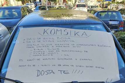 Osvanula poruka komšinici u Ilijašu zbog bacanja hrane: "Kupus, riba, kosti... Prešla si sve granice!"