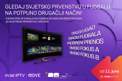 Pratite Svjetsko prvenstvo u fudbalu uz ekskluzivne Arena Sport sadržaje