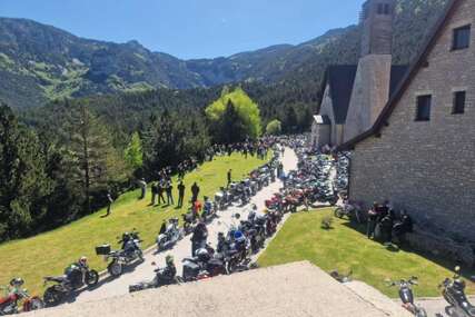 Blidinje: Motoristi iz Hercegovine i Dalmacije na zajedničkom hodočašću