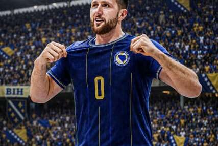 Nurkić u dresu fudbalske reprezentacije BiH oduševio navijače