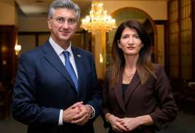 Plenković dao podršku Darijani Filipović za člana Predsjedništva BiH