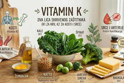 Skriveni zaštitnik našeg tijela: Zašto je vitamin K ključan za kosti, srce i rane koje krvare