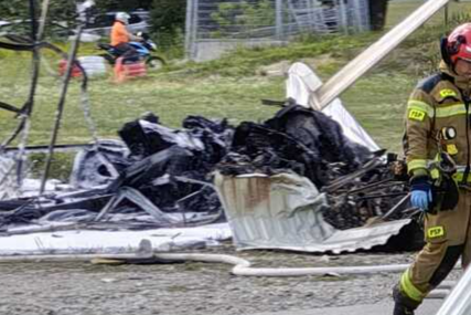 Avionska tragedija u Varšavi: Ostali samo dijelovi repa i konstrukcija