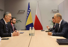 Bećirović održao sastanak s premijerom Poljske Donaldom Tuskom