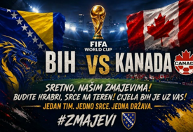 SRETNO, ZMAJEVI! Bosna i Hercegovina večeras protiv Kanade počinje historijsku mundijalsku priču