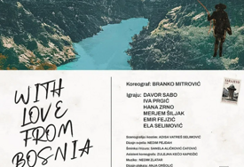 Premijera plesne predstave "With Love From Bosnia" biti će održana 4. juna sati na bazenima Bentbaša