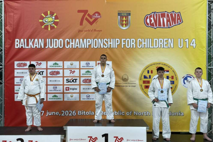 Balkansko prvenstvo u džudou za U14 - Reprezentativci BiH osvojili šest medalja