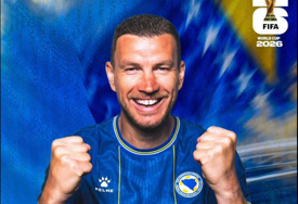 Edin Džeko se oglasio moćnom porukom pred sami izlazak Zmajeva na teren