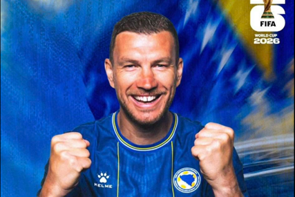 Edin Džeko se oglasio moćnom porukom pred sami izlazak Zmajeva na teren