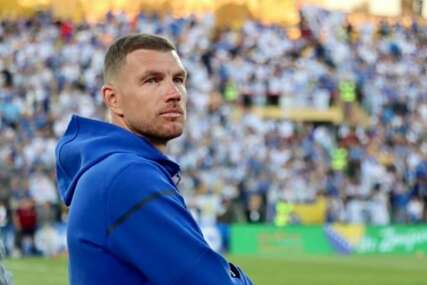 Džeko emotivnom porukom zahvalio navijačima pred odlazak na Svjetsko prvenstvo