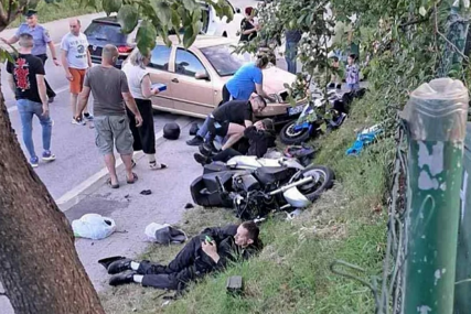 Teška saobraćajna nesreća na ulazu u Goražde: Povrijeđene četiri osobe, obustavljen saobraćaj